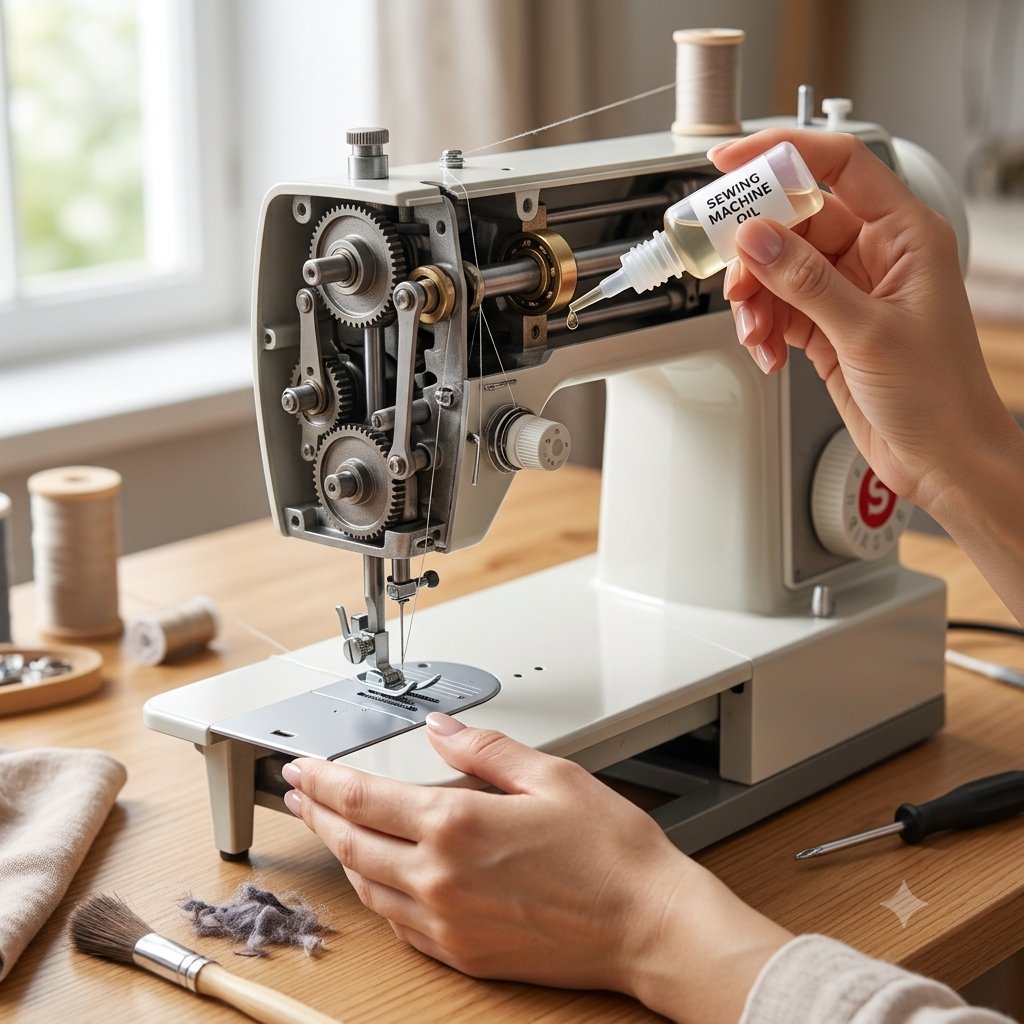 How to Oil a Domestic Sewing Machine at Home: Complete Guide